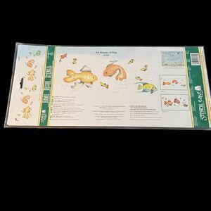 Stencil Ease A Manner of Fish Under The Sea Mural J-826 NEW